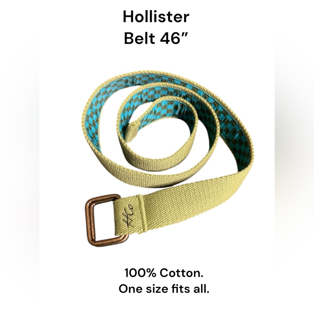 Hollister HCO men’s reversible belt 34-36” waist